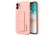 Handys - Cover & Cases - Wozinsky Kickstand Case Silicone Case with Stand Case Samsung Galaxy A72 4G Pink - 9145576226605