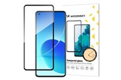 Handys - Schutzfolie - Wozinsky Super Durable Full Glue Tempered Glass Full Screen With Frame Case Friendly Oppo Reno6 4G Black - 9145576220481