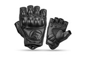 Sport & Fitness - Rockbros 16220006003 L leather motorcycle gloves - black - Rockbros-16220006003