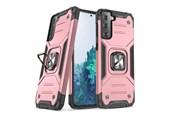 Handys - Cover & Cases - Wozinsky Ring Armor Armored Hybrid Case Cover + Magnetic Holder Samsung Galaxy S22 Ultra Gold - 9145576239797
