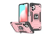 Handys - Cover & Cases - Wozinsky Ring Armor Armored Hybrid Case Cover + Magnetic Holder Samsung Galaxy A73 Gold - 9145576243572
