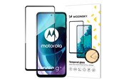Handys - Schutzfolie - Wozinsky Super Durable Full Glue Tempered Glass Full Screen Protector Frame Case Friendly Motorola Moto G71 5G Black - 9145576245705