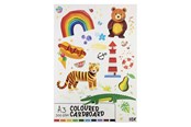 Bausets - Creative Craft Group Coloured cardboard A3 10 sheets - 10 colours 300 gsm - 110004