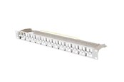 Netzwerkzubehör - Lanberg Patch Panel Blank 48-Port 1U 19" FTP for Keystone Modules Grey - PPKS-1248-S