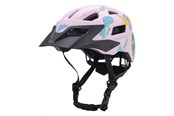 Fahrrad-Zubehör - Wozinsky Children's MTB Bicycle Helmet with Detachable Visor 48-52 cm - Pink - 5907769381102