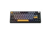Tastaturen - Machenike K600-B82W Wireless Mechanical Backlit Gaming Keyboard GR Silver Switch - Black - 75% - Schwarz - K600-B82W Tri-mode RGB GR Silver Switch Black