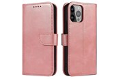 Handys - Cover & Cases - Hurtel Magnet Case for Samsung Galaxy S23 Ultra Cover with Flip Wallet Stand Pink - 5907769351129