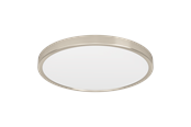 Smart-Home - EGLO FUEVA 6-Z Matter ceiling lamp Ø390 mm LED RGB/CCT brushed steel - 901421
