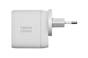 Handys - Adapter und Ladegeräte - Native Union Fast GaN Charger PD 67W - White - FAST-PD67-WHT-2CA