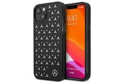 Handys - Cover & Cases - Mercedes Silver Stars Pattern Case for iPhone 13 mini - Black - 3666339020217