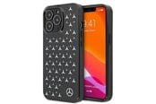 Handys - Cover & Cases - Mercedes Silver Stars Pattern Case for iPhone 13 Pro / iPhone 13 - Black - 3666339020231