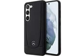 Handys - Cover & Cases - Mercedes Leather Urban Case for Samsung Galaxy S23 - Black - 3666339113391