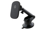 Handys - Anderes Zubehör - Mercedes Silver Stars MagSafe 15W Induction Mount for Dashboard or Windshield - Black - 3666339169831