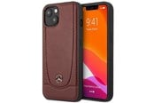 Handys - Cover & Cases - Mercedes Leather Urban Bengale Case for iPhone 15 - Red - 3666339171827