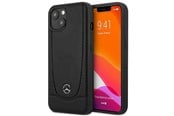 Handys - Cover & Cases - Mercedes  Leather Urban Case for iPhone 15 Plus - Black - 3666339171865