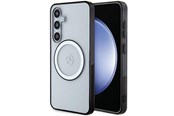 Handys - Cover & Cases - Mercedes Printed MagSafe Logo Case for Samsung Galaxy S24 - Transparent - 3666339242800