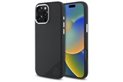 Handys - Cover & Cases - Mercedes  MEHMP16L23SUGDK iPhone 16 Pro 6.3" Black/Black Hardcase Silicone Tonal Logo Wood Pattern MagSafe - 3666339326982