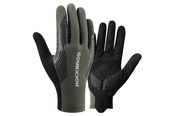 Fahrrad-Zubehör - Rockbros cycling gloves spring/summer/autumn full size: XXL - green - 8386824304671