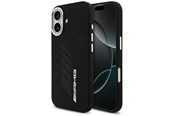 Handys - Cover & Cases - Mercedes  AMG Silicone Oversize Rhombs MagSafe Case for iPhone 17 - Black - 3666339542146