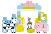 Baby Spielzeug - Ecoiffier 50 pieces Farm Animals Barrel - 7880