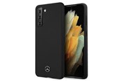 Handys - Cover & Cases - Mercedes Silicone Line Case for Samsung Galaxy S21 - Black - 3700740497807