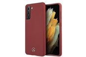 Handys - Cover & Cases - Mercedes  Silicone Line Case for Samsung Galaxy S21 - Red - 3700740497890