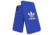 Handys - Cover & Cases - Adidas OR Booklet Case Canvas for iPhone X/Xs - Blue - 8718846058421