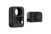 Actionkamera Zubehör - Puluz Silicone Lens Cover for Osmo 360 – Black - PU783B