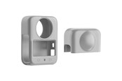 Actionkamera Zubehör - Puluz Silicone Cover with Lens for Osmo 360 – Gray - PU783H