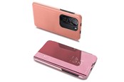 Handys - Cover & Cases - Hurtel Clear View Case Cover for Xiaomi Redmi K40 Pro+ / K40 Pro / K40 / Poco F3 Pink - 5907769324895