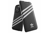 Handys - Cover & Cases - Adidas OR Booklet Case PU for iPhone 14 Pro - Black and White - 8718846100205