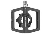 Fahrrad-Zubehör - Rockbros PD15-BK Aluminum Alloy Bicycle Pedal Set - Black - PD15-BK