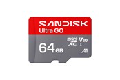 Speicherkarten - SANDISK Ultra GO microSD - 140MB/s - 64GB - SDSQUGN-064G-GN6MN