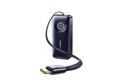 Powerbank (Akku) - Baseus EnerCore CR11 20000mAh 67W Power Bank with Retractable USB-C Cable - Black Powerbank (Akku) - 20000 mAh - E0027H00