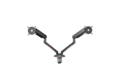 Monitorhalterung - ONEFORALL Experience Gaming Monitor Arm - Dual - RGB - Black - DM8210