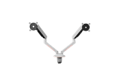 Monitorhalterung - ONEFORALL Experience Gaming Monitor Arm - Dual - RGB - White - DM8220