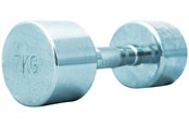 Sport & Fitness - TITAN LIFE PRO Chrome Dumbbell 7 kg - 400-800726