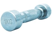 Sport & Fitness - TITAN LIFE PRO Chrome Dumbbell 1 kg - 400-800714
