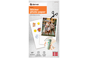 Papier, Fotopapier und Etiketten - DENVER PSP-61 - Self adhesive photo print paper for Denver MCP-6010 printer - PSP-61