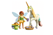 Figuren - Playmobil Sammel-Einhorn: Regenbogenblume mit Fee - 71840