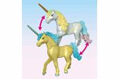 Figuren - Playmobil Sammel-Einhorn: Sonnenscheinblüte mit Fee - 71842