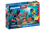 Playmobil - Playmobil City Action - Polizeitaucher mit Schatz - 72078