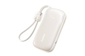 Powerbank (Akku) - Baseus EnerFill FC21 Qpow 3 Ultra 10000mAh 45W Power Bank with Digital Display and Detachable USB-C - Lightning Cable - Titanium Powerbank (Akku) - 10000 mAh - E0027Q01