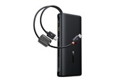 Powerbank (Akku) - Baseus EnerFill FC41 20000mAh 100W Power Bank with Digital Display and Built-in Dual USB-C Cable - Black Powerbank (Akku) - schwarz - 20000 mAh - E0028N03