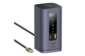 USB-Hubs - Baseus Spacemate hub USB-C 11in1 docking station USB-Hubs - 11 - Grau - B00568101813-01
