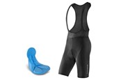 Fahrrad-Zubehör - Rockbros RK2002XL bib shorts with XL pad - black - RK2002XL