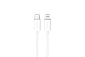 USB Kabel - Puro TPE 20W USB-C - Lightning 3m - White - PUCAPLTC20W3MTWHI