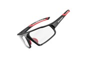 Fahrrad-Zubehör - Rockbros SP216BK photochromic UV400 cycling glasses - black and red - SP216BK