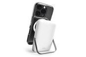 Powerbank (Akku) - Puro 10000mAh MagSafe Wireless Power Bank with Aluminum Stand - White Powerbank (Akku) - Weiß - 10000 mAh - PUFCBB100P3MAGWHI