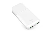 Powerbank (Akku) - Puro Powerbank DAILY 10 PLUS 10000mAh 2x USBA / 1x USB-C 22.5W - White Powerbank (Akku) - Weiß - 10000 mAh - PUFCBB100P3WHI
